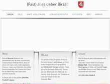 Tablet Screenshot of birzai.de